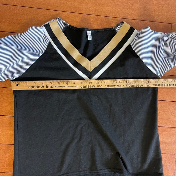 Size L Color Block Blouse - Picture 9 of 12